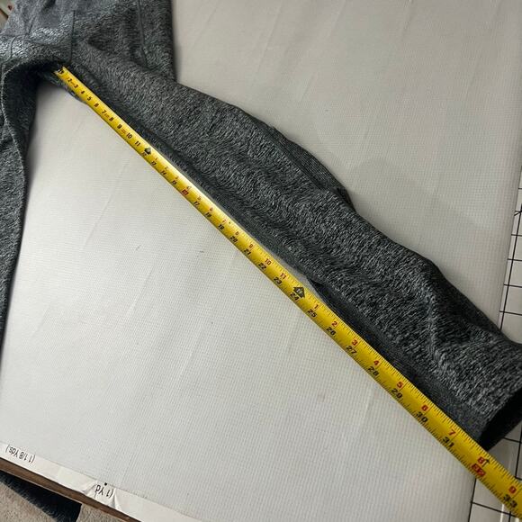 Athleta Exhale Heel Tight Gray Women Size Medium - Picture 5 of 9